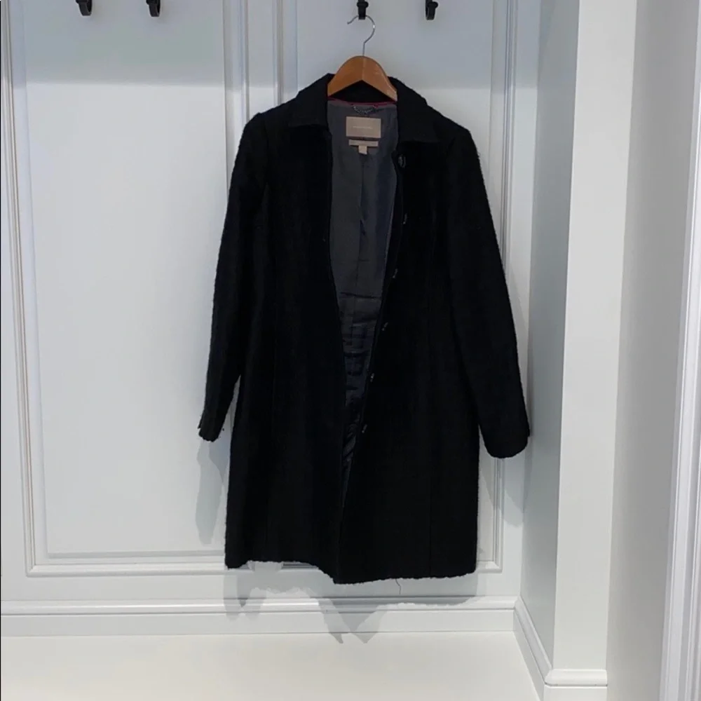 BR Houndstooth Pea-coat - Picture 3 of 10